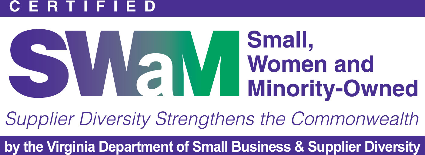 SWaM certified — Virginia Small, Women-owned, and Minority-owned Business